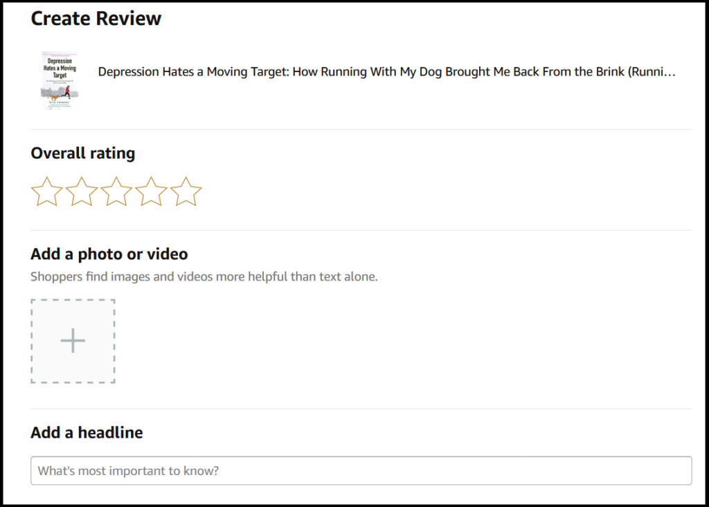 Easily Create Amazon Review Links Author, Meditator, Runner