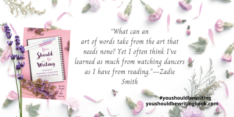 "What can an art of words take from the art that needs none?" Zadie Smith